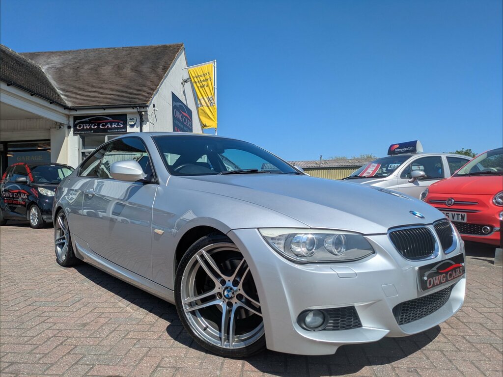 BMW 3 Series 2.0 320D M Sport Coupe Euro 5 S Silver