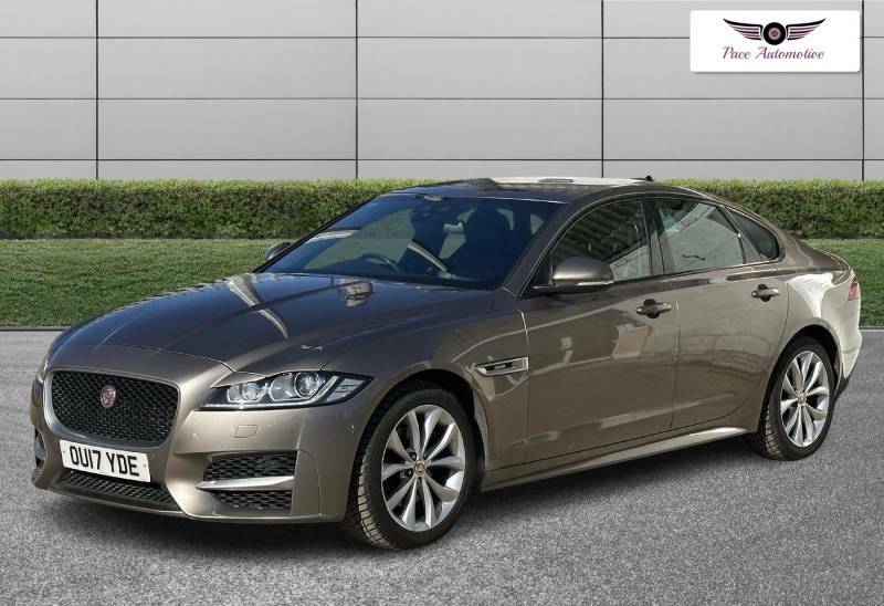 Jaguar XF 2.0D R-sport Awd Euro 6 Ss - 2017 17 OU17YDE Brown #2