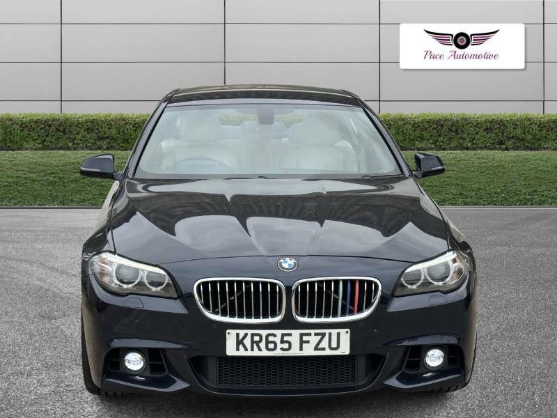 BMW 5 Series 2.0 520D M Sport Euro 6 Ss - 2015 65 KR65FZU Black #3