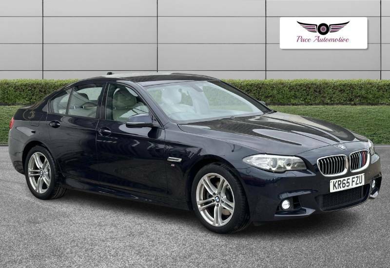 BMW 5 Series 2.0 520D M Sport Euro 6 Ss - 2015 65 Black