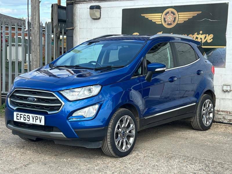 Ford Ecosport 1.0T Ecoboost Titanium Euro 6 Ss - 2020 69 EF69YPV Blue #3