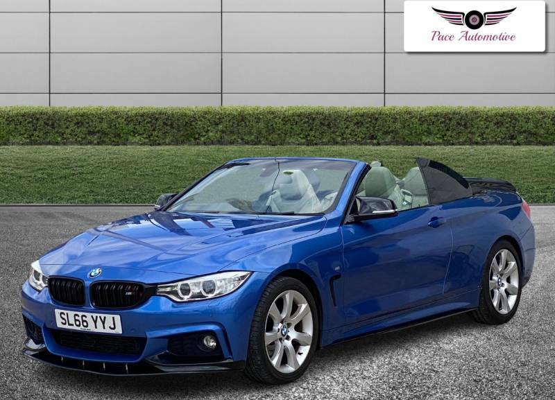 BMW 4 Series 2.0 420D M Sport Euro 6 Ss - 2016 66 SL66YYJ Blue #3