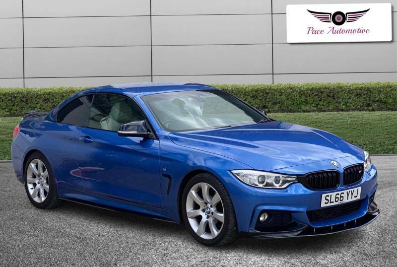 BMW 4 Series 2.0 420D M Sport Euro 6 Ss - 2016 66 SL66YYJ Blue #2