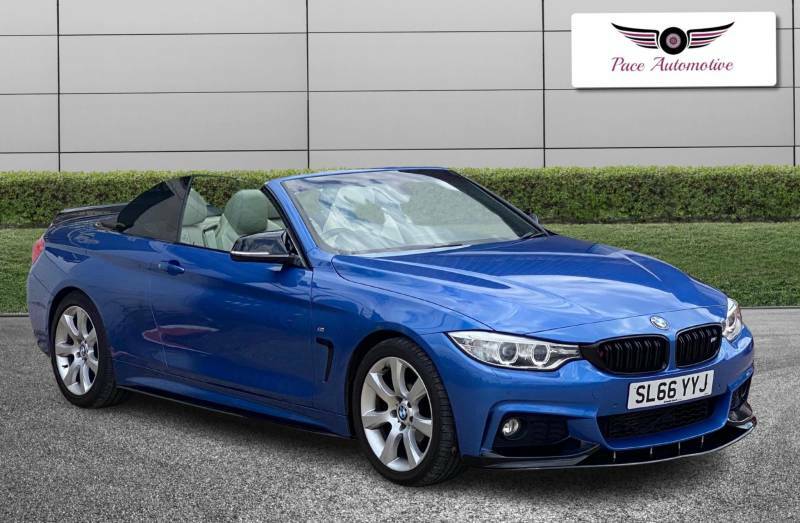 BMW 4 Series 2.0 420D M Sport Euro 6 Ss - 2016 66 Blue