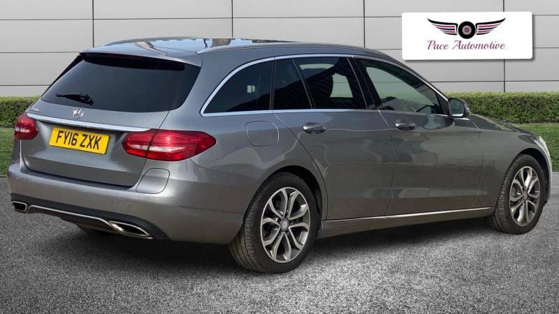 Mercedes-Benz C Class 2.0 C350e 6.4Kwh Sport G-tronic Euro 6 Ss FY16ZXK Silver #4