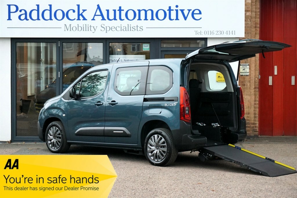 Citroen Berlingo Bluehdi Plus M Ss, Disabled, Wheelchair Accessibl 