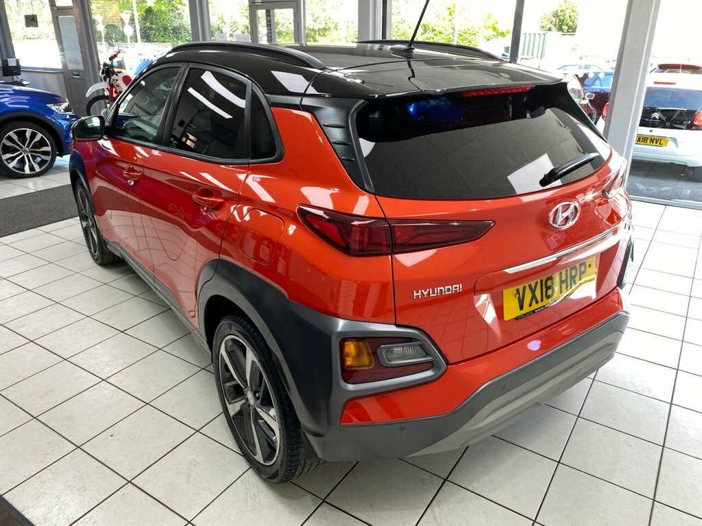 Hyundai Kona Mpv VX18HRP Orange #6