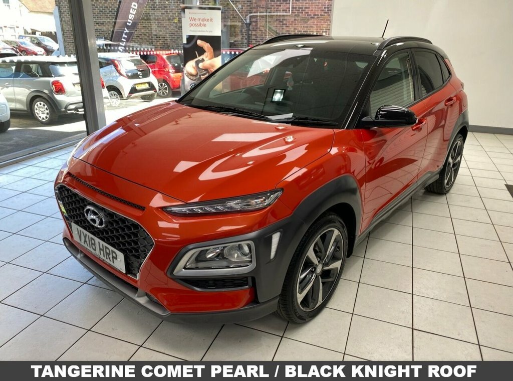 Hyundai Kona Mpv VX18HRP Orange #4