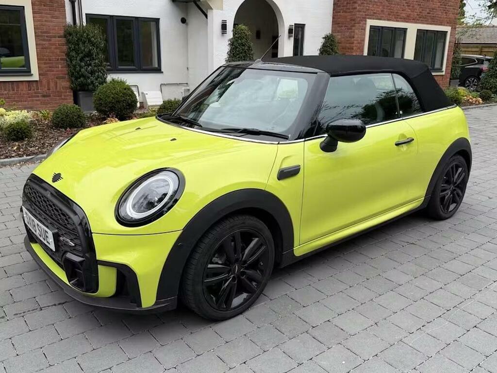 Mini Convertible Cooper Sport Convertible Yellow