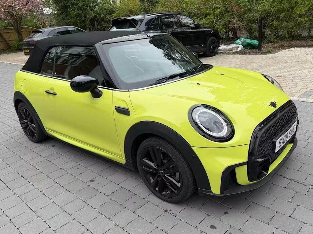 Mini Convertible Cooper Sport Convertible Yellow #4