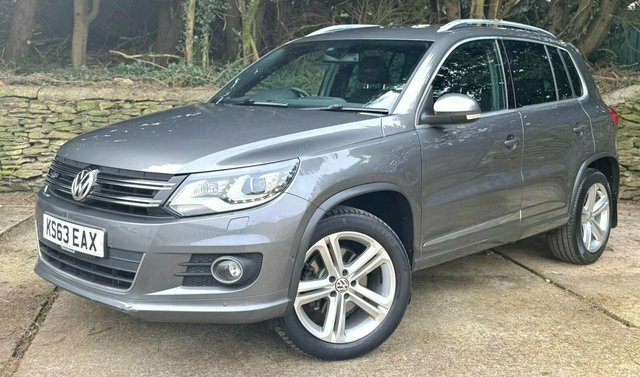 Volkswagen Tiguan 2014 2.0 Tdi Bluemotion Tech R-line Dsg 4Wd Euro 5 KS63EAX Grey #3
