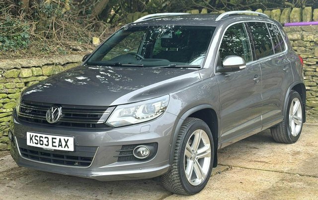 Volkswagen Tiguan 2014 2.0 Tdi Bluemotion Tech R-line Dsg 4Wd Euro 5 KS63EAX Grey #6