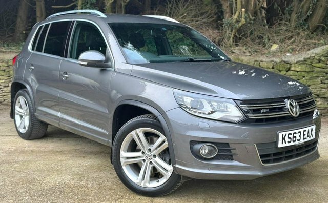 Volkswagen Tiguan 2014 2.0 Tdi Bluemotion Tech R-line Dsg 4Wd Euro 5 Grey