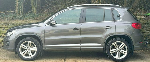 Volkswagen Tiguan 2014 2.0 Tdi Bluemotion Tech R-line Dsg 4Wd Euro 5 KS63EAX Grey #4