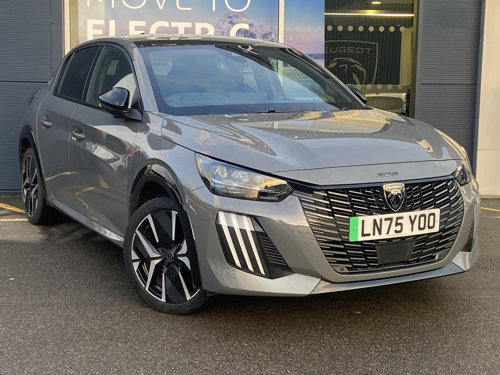 Peugeot e-208 115Kw Gt 51Kwh Grey