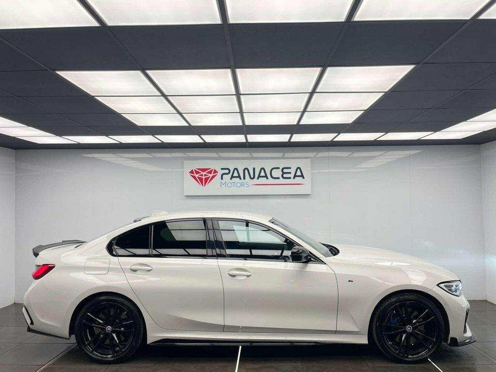 BMW 3 Series Saloon ESZ544 White #3