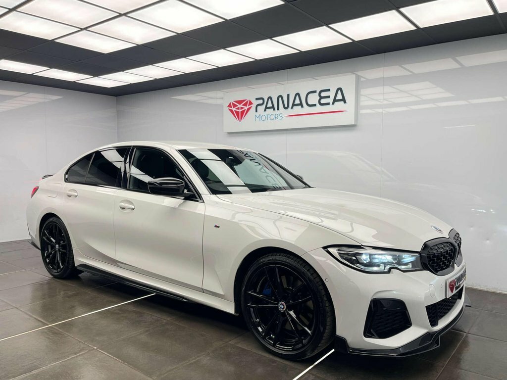 BMW 3 Series Saloon ESZ544 White #5