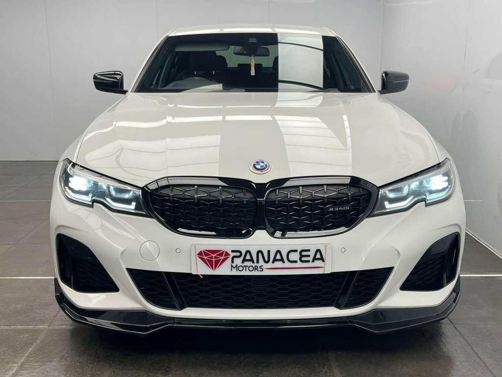 BMW 3 Series Saloon ESZ544 White #6