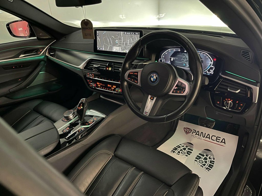 BMW 5 Series 2L M Sport YF72VBG Black #2