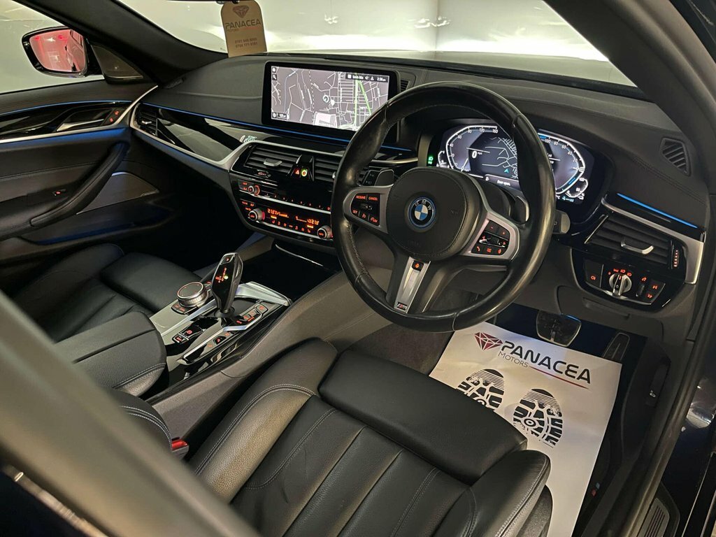BMW 5 Series 2L M Sport PX71HJN Blue #2