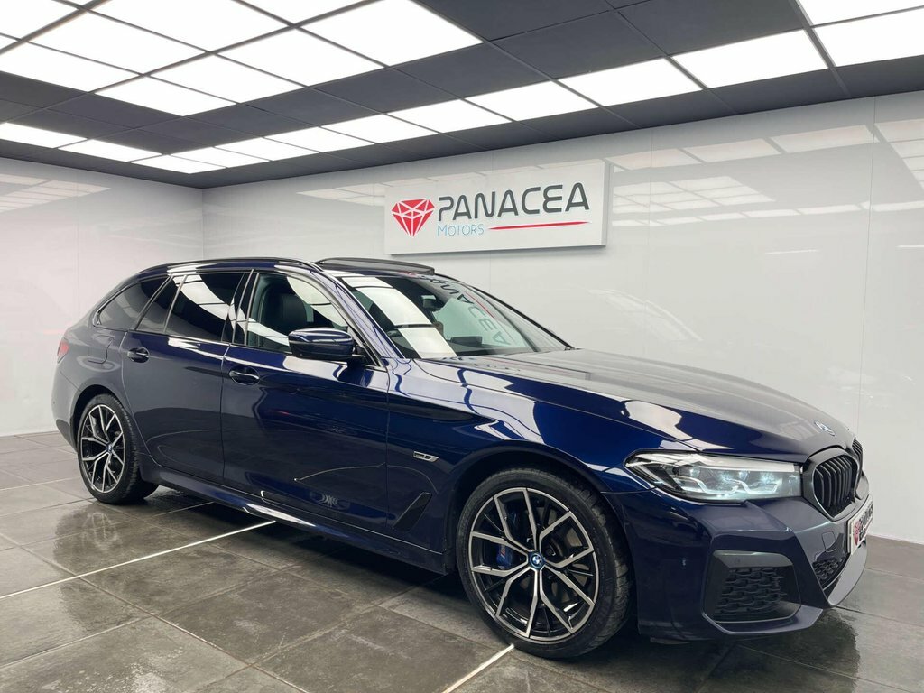 BMW 5 Series 2L M Sport PX71HJN Blue #4