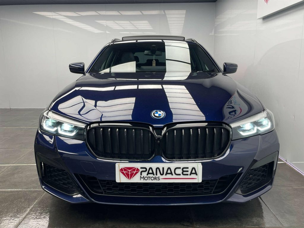 BMW 5 Series 2L M Sport PX71HJN Blue #6