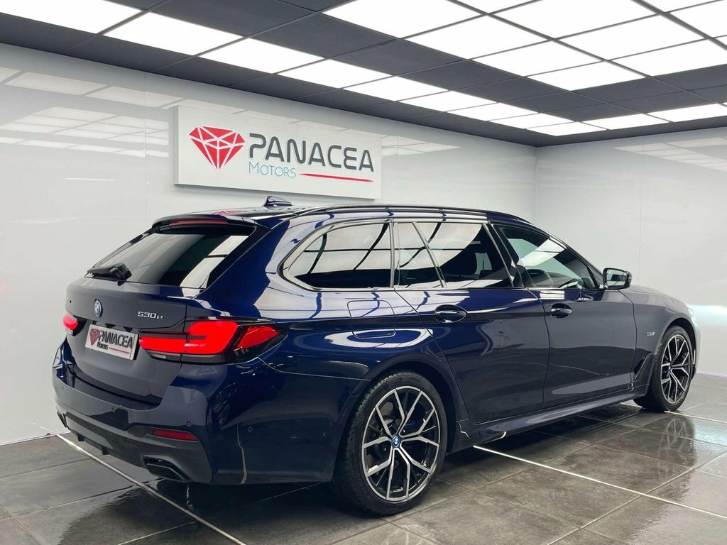 BMW 5 Series 2L M Sport PX71HJN Blue #5
