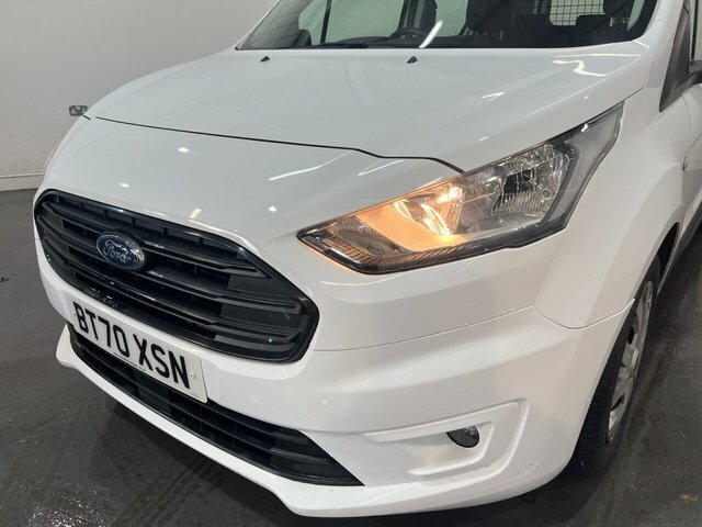 Ford Transit Connect 1.5 220 Ecoblue Trend Crew Van Double Cab 6Dr Dies BT70XSN White #4