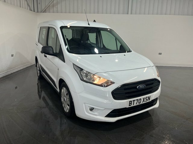 Ford Transit Connect 1.5 220 Ecoblue Trend Crew Van Double Cab 6Dr Dies White