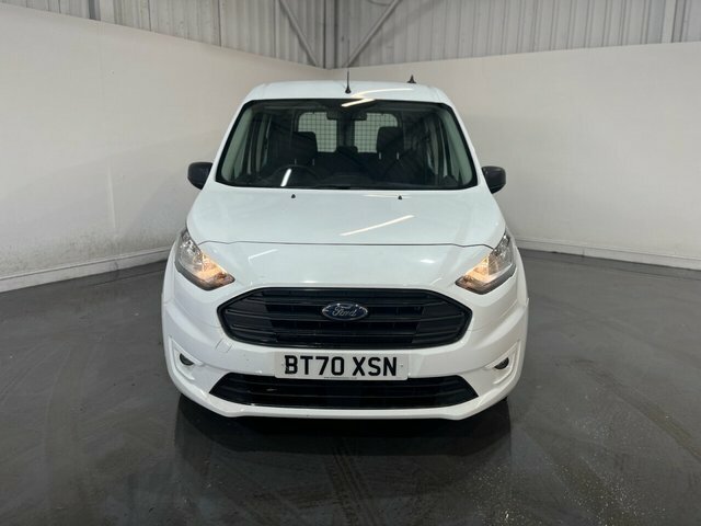 Ford Transit Connect 1.5 220 Ecoblue Trend Crew Van Double Cab 6Dr Dies BT70XSN White #2