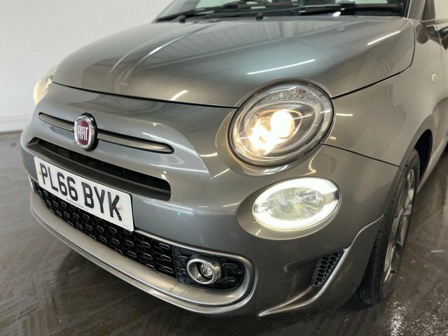 Fiat 500 1.2 S Hatchback Euro 6 Ss 69 PL66BYK Grey #4