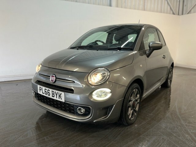 Fiat 500 1.2 S Hatchback Euro 6 Ss 69 PL66BYK Grey #3