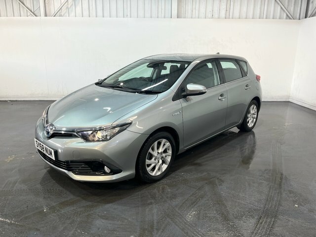 Toyota Auris 1.8 Vvt-h Icon Hatchback Hybrid Cvt Eur SY68NUM Grey #3