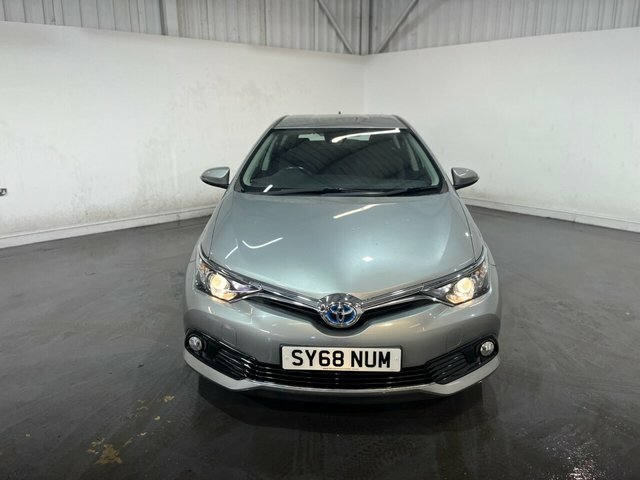 Toyota Auris 1.8 Vvt-h Icon Hatchback Hybrid Cvt Eur SY68NUM Grey #2