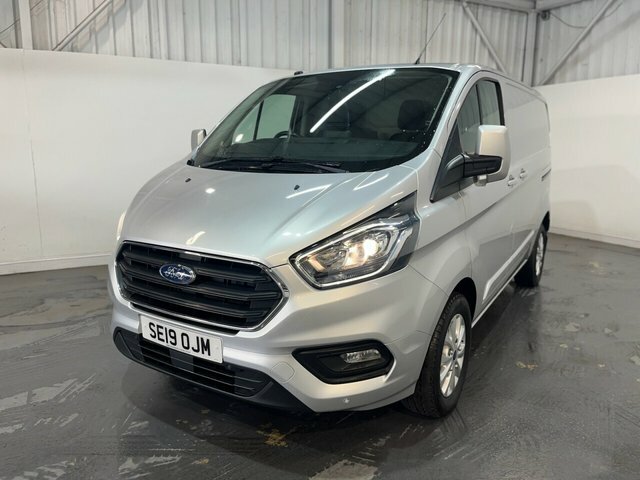 Ford Transit Custom 2.0 280 Ecoblue Limited Panel Van Manua SE19OJM Silver #3