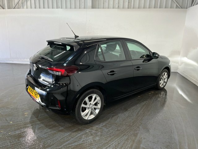 Vauxhall Corsa 1.2 Se Nav Premium Hatchback Eur NU69YRD Black #4