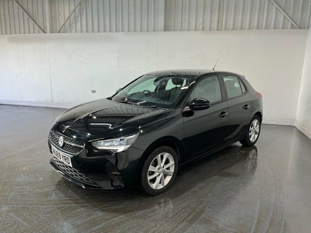 Vauxhall Corsa 1.2 Se Nav Premium Hatchback Eur NU69YRD Black #3