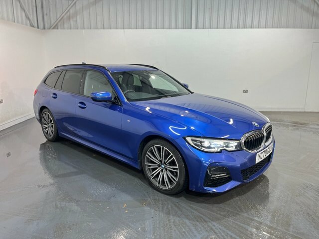 BMW 3 Series 2.0 320D Mht M Sport Touring Hybrid Aut Blue