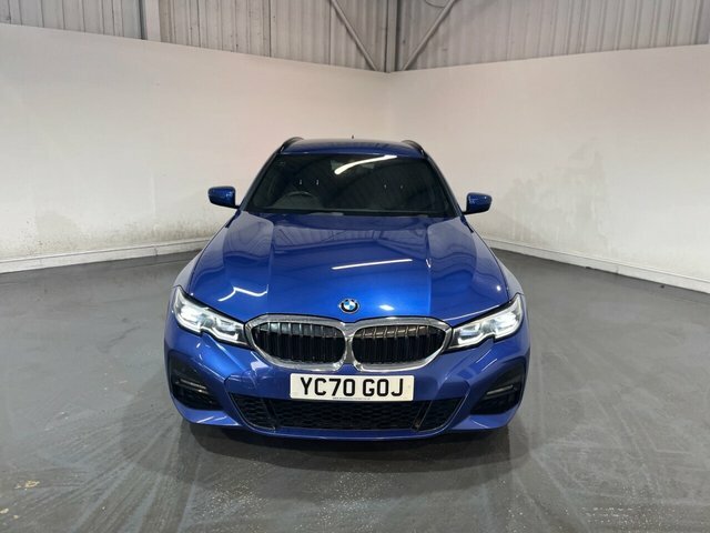 BMW 3 Series 2.0 320D Mht M Sport Touring Hybrid Aut YC70GOJ Blue #2