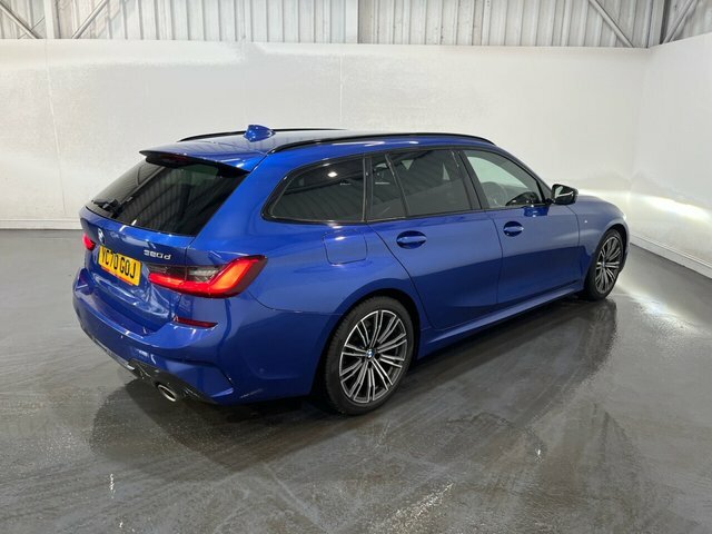 BMW 3 Series 2.0 320D Mht M Sport Touring Hybrid Aut YC70GOJ Blue #5