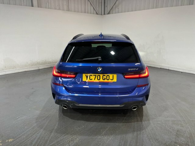 BMW 3 Series 2.0 320D Mht M Sport Touring Hybrid Aut YC70GOJ Blue #4