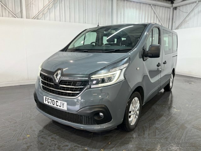 Renault Trafic 2.0 Dci Energy 28 Sport Nav Minibus Double Cab FG70CJY Grey #3