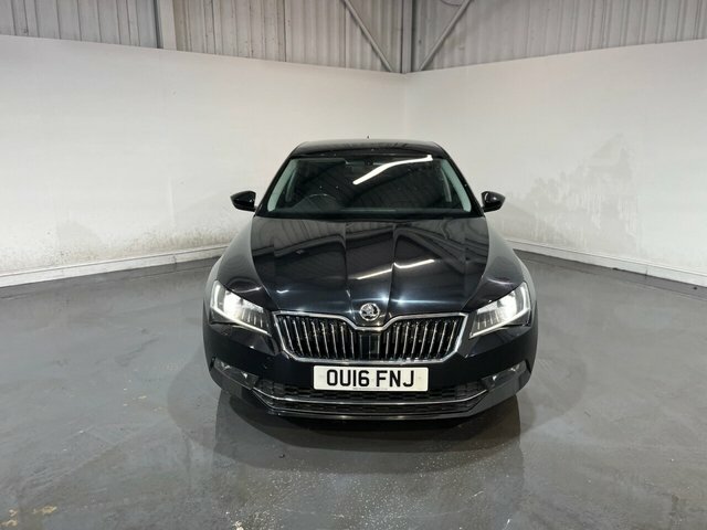 Skoda Superb 2.0 Tdi Se L Executive Hatchback OU16FNS Black #2