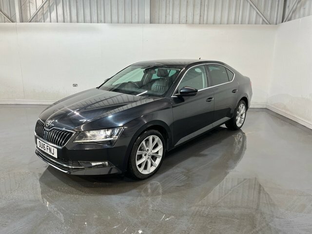 Skoda Superb 2.0 Tdi Se L Executive Hatchback OU16FNS Black #3