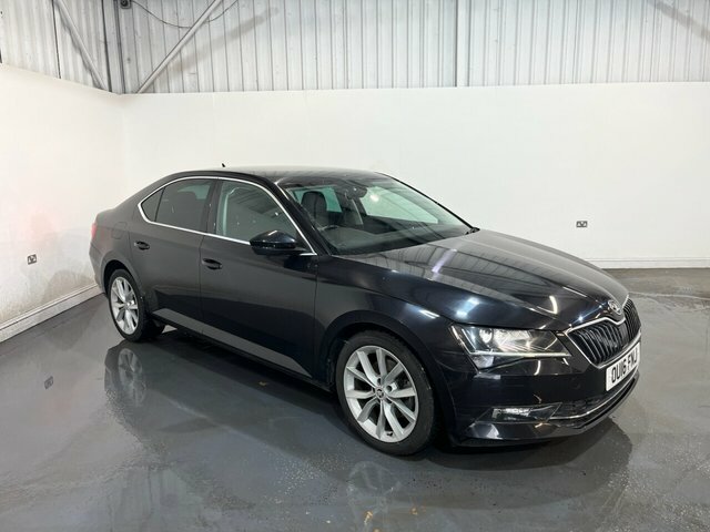 Skoda Superb 2.0 Tdi Se L Executive Hatchback Black