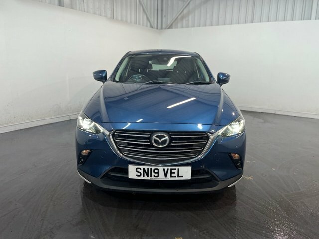 Mazda CX-3 2.0 Skyactiv-g Sport Nav Suv Eu SN19VEL Blue #2