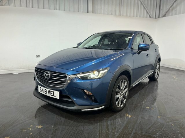 Mazda CX-3 2.0 Skyactiv-g Sport Nav Suv Eu SN19VEL Blue #3
