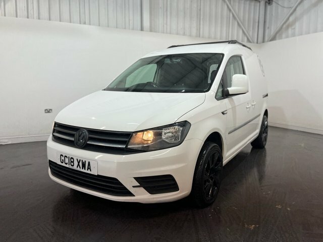 Volkswagen Caddy 2.0 Tdi C20 Bluemotion Tech Trendline Panel Van GC18XWA White #3