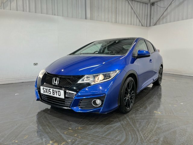 Honda Civic 1.8 I-vtec Sr Hatchback Euro 6 Blue #3