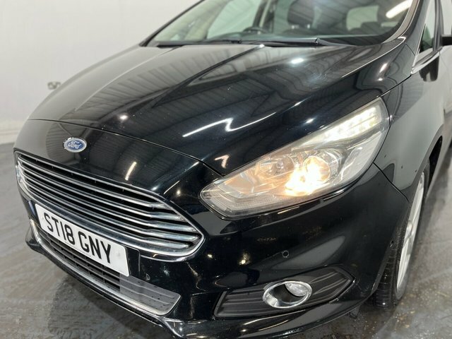 Ford S-Max 2.0 Tdci Titanium Mpv Euro 6 S ST18GNY Black #4
